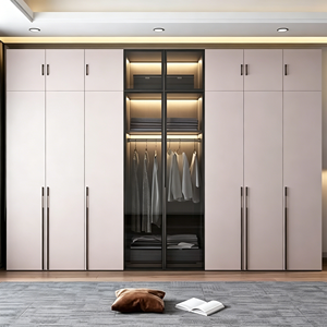 Cabines d'essayage modulaires personnalisées haut <span class=keywords><strong>de</strong></span> gamme, panneaux acoustiques écologiques, miroir numérique intelligent, solutions pour boutiques - Product Image 2