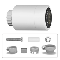 Termostato Inteligente Inalámbrico WiFi Zigbee 3.0, Programable Semanalmente, Control Termostático Automático, Múltiples TRV a través de Zigbee