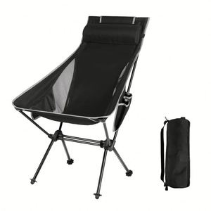 Chaise longue de plage pliable, portable, robuste, professionnelle, haute pression, compacte, mini, universelle, durable, légère et économique - Product Image 1