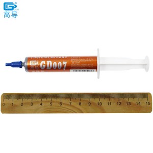 2 Pieces Net Weight 15 Grams Gray <strong>GD007</strong> 6.8W/M-K Thermal Conductive Grease Paste Plaster Heat Sink Compounds for CPU LED GPU - Product Image 6
