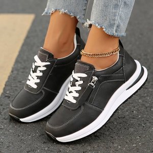 Venta al por mayor de zapatillas de deporte de las mujeres púrpura Rojo Negro nuevos estilos transpirables precio barato zapatos de <span class=keywords><strong>mujer</strong></span> para la primavera otoño - Product Image 3
