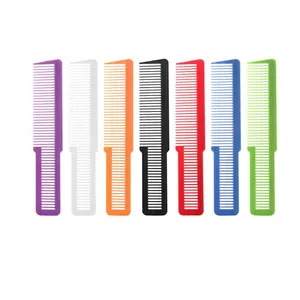 6 Colors Hair Cutting Comb Professional Styling Comb Barber Hair Clipper Comb for Stylists and Barbers