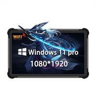 Tablet PC Tangguh 13,3 Inci Windows 11 Industrial IP65 4G LTE WiFi 6 Intel I5 I7 Layar Tahan Cuaca Tablet Kendaraan Tablet Tangguh