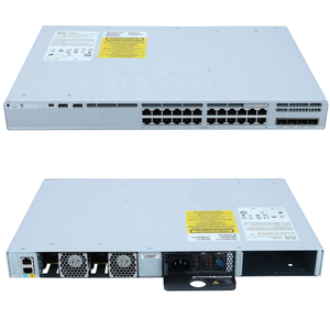 สวิตช์จัดการแบบ Stackable รุ่นใหม่ล่าสุด C9200L-24P-4X-A ประสิทธิภาพสูง 24 พอร์ต PoE+ 1Gbps Uplink สำหรับ Layer 3 พร้อม QoS - Product Image 1