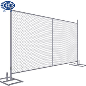 Malla de Alambre Galvanizada para Obras de Construcción, Valla <span class=keywords><strong>Temporal</strong></span> Portátil de Seguridad - Product Image 4