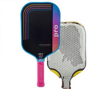 Paleta de Pickleball de Fibra de Carbono de 16 mm, Sin Bordes, de Primera Calidad, Gen 4 T700, Marca <span class=keywords><strong>Ben</strong></span> Johns, Aprobada por la USAPA, para Exteriores - Product Image 1