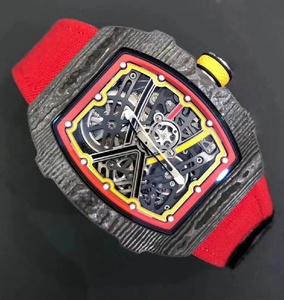 Reloj deportivo de lujo con esfera de cristal de zafiro calado, caja de fibra de carbono, moderno, ligero, automático, para hombre. - Product Image 2