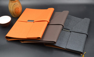 Fsc nhà máy Vải PU mô hình da A5 cai trị trường văn phòng phổ tùy chỉnh 3 lần rời lá bìa cứng máy tính xách tay - Product Image 6