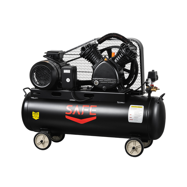 SAFE 200 Litres Industrial Piston Air Compressor With 12 Bar Portable Tire Inflator Feature-Packed for Vending Machine