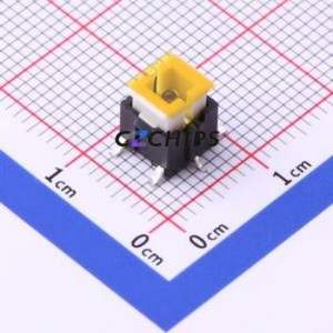 K6-6140S03 Tactile Switch SMD,6x6mm Switch ( Operating Force: 1.6N )( Mounting Type: Vertical Mount )( Switch Length: 6mm ) - Product Image 1