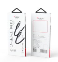 Ponsel pengisian daya cepat, ponsel pengisian daya Cepat 3A 45W Usb C ke kabel tipe-c Tipe C