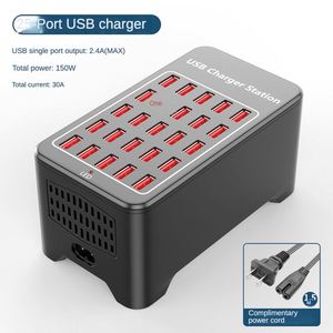 100w 1A 2A 10 15 20 25 30 Ports Restaurant Hotel Universal Multi Table Usb Charger Station for Led Table Lamp <b>Night</b> <b>Light</b> - Product Image 3