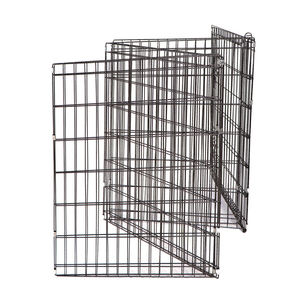Vente en gros de 8 panneaux bricolage librement combinés clôture pliante pour animaux de compagnie barrière en métal pour animaux de compagnie parc d'exercice pour animaux de compagnie clôture en fer cage pour chien - Product Image 4