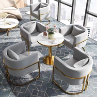 Mobilier moderne pour hôtel, balcon inclinable, fauteuil de détente en tissu, fauteuil de salon en velours PLUS DESIGN