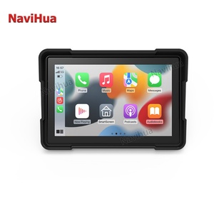 Navihua 5 Inch Waterproof Motorcycle Carplay Navigation Android Auto Digital Instrument Cluster Speedometer Screen for Motorbike - Product Image 1