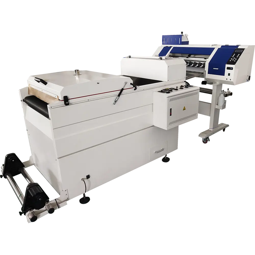 2023 HJD DTF принтер 60 см 2 или 4 головки i3200 струйный цифровой принтер футболки ПЭТ пленочная печатная машина