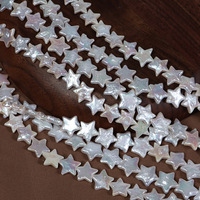Perles d'eau douce véritables baroques étoile naturelle de 12mm pour la fabrication de bijoux