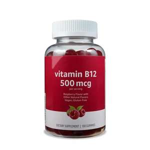 OLLI OEM Vitamin <span class=keywords><strong>B12</strong></span> kompleks 5000 mcg Methyl <span class=keywords><strong>B12</strong></span> adiosyl Hydroxy dengan koenzim Q10 Folate Vitamin C penyerapan tinggi Gummies - Product Image 1