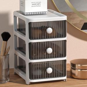 <span class=keywords><strong>Mini</strong></span> tiroirs de rangement de bureau à 3 couches pour bijoux, cosmétiques, organisateur d'armoire en <span class=keywords><strong>plastique</strong></span> pour le salon, la chambre à coucher - Product Image 3