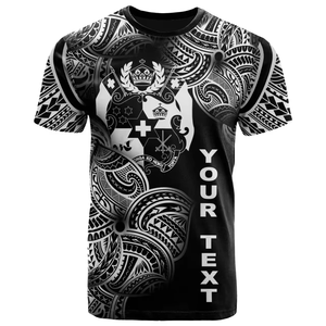 Camiseta de Hombre con Estampado de Tatuaje Totem Polinesio Tongano, Manga Corta, Precio al por Mayor, Top Informal Cómodo y Personalizable, Superventas - Product Image 4