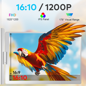 Monitor Portátil Cuádruple de 14 Pulgadas y 1200P, IPS USB C, Pantalla Dual para Laptop, Negociación Empresarial, Bolsas, Forex, Criptomonedas, Extensor - Product Image 4