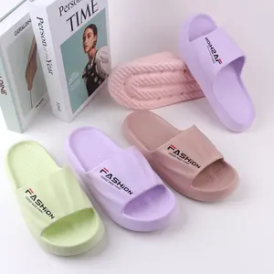 Nuovo cuscino personalizzato EVA alla moda donna EVA Platform House pantofola da bagno per la casa scivoli per la casa pantofole da donna