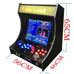 2 Player Bartop Style Coin Operated Classic Arcade Game Machine