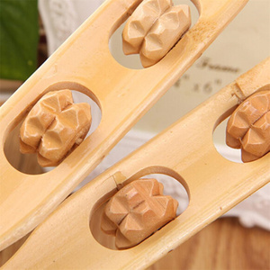 Senxiao Bamboo Long Natural Wood <strong>Back</strong> <strong>Scratcher</strong> Massager Pen Clip Handy Manually Body Stick - Product Image 6