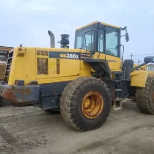 Sử dụng máy wa380 wa300 wa470 wa320 Bánh Xe Tải KOMATSU wa380-6 380 lật cho Top bán