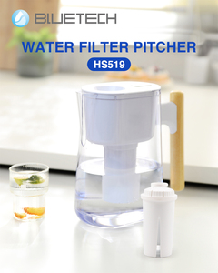 <span class=keywords><strong>Carafe</strong></span> <span class=keywords><strong>filtrante</strong></span> pour eau du robinet, purificateur d'eau à usage quotidien intérieur, insert filtrant anti-calcaire de haute qualité, prix abordable direct usine - Product Image 3