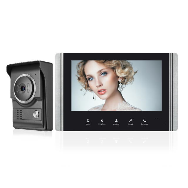 IP55 Rainproof Outdoor Wifi Video Intercom Doorbell With Infrared Night Vision and  90 Vision Angle