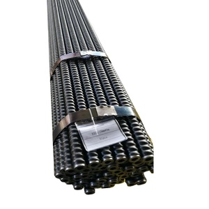 Barra de rosca sísmica HRB400 galvanizada de corte y soldadura personalizada Barras de refuerzo de acero compatibles con ANSI ASTM para construcción con certificación ASI - Product Image 1