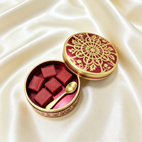 Boîte cadeau cylindrique ronde faite à la main, impression couleur intégrale, emballage de luxe en papier pour cosmétiques, bijoux, bougies, cadeaux