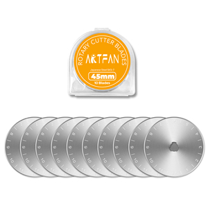 Hoja de corte rotativo para colcha de tela, 45mm, para Olfa <span class=keywords><strong>Fiskars</strong></span> - Product Image 2