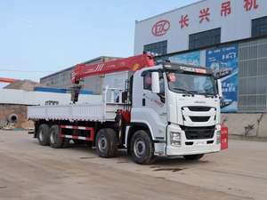 Camion grue Isuzu 8x4 de grande capacité 12T/14T/16T, grue hydraulique montée sur camion Sany - Product Image 4