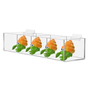 Supermarkt Product Displayhouders Rack Wall Mount Opslagbakken Organizer Clear Acryl Display Box
