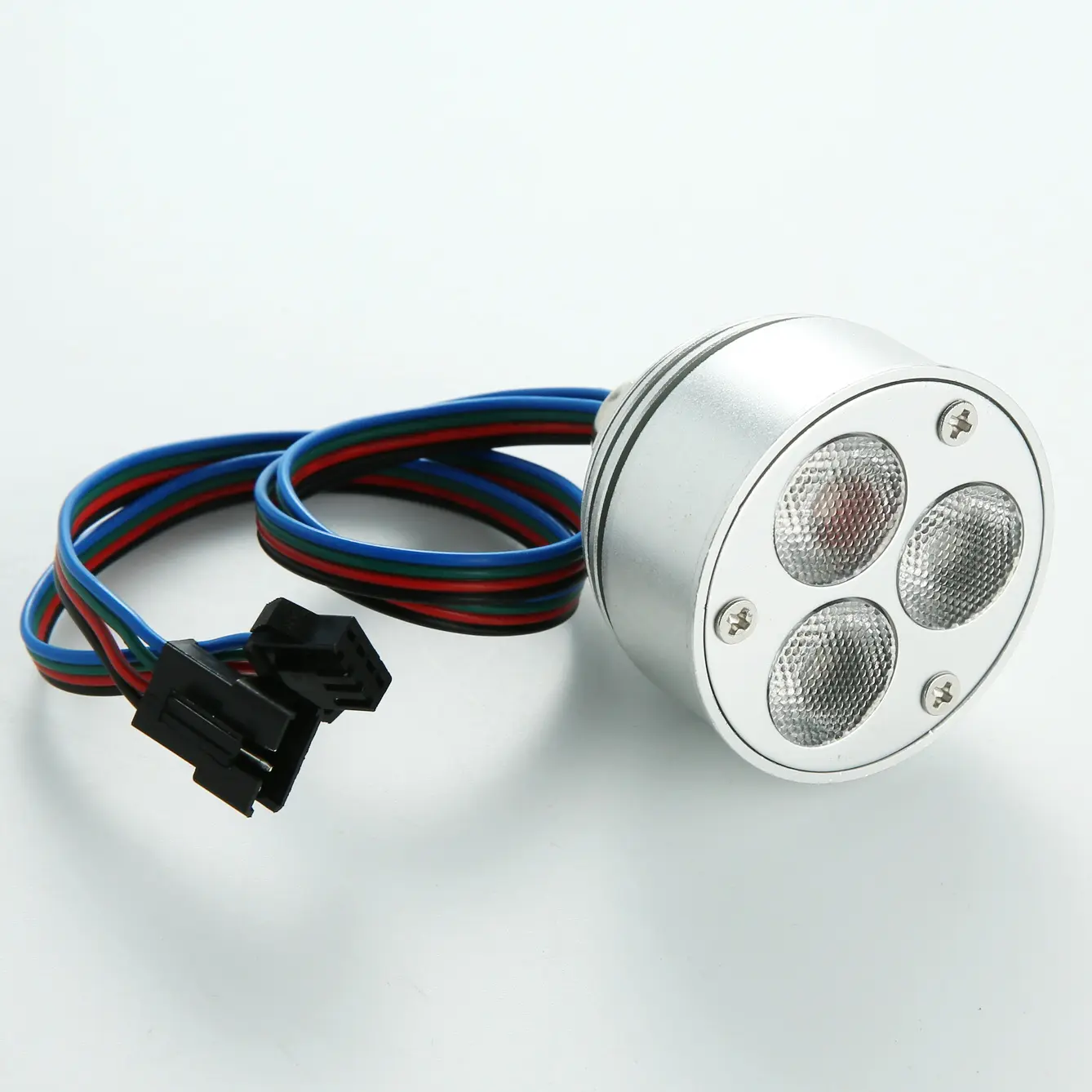50MM LED luz de techo empotrada 6W RGB 3 en 1 LED foco 12V downlights con 3 años de garantía