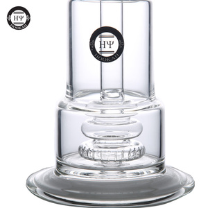 卸売 三段タワー ガラス製シーシャ LEDライト付き喫煙具 - Product Image 5