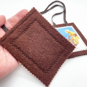 Etiquettes en laine et marron, 50 pièces, disponibles sur plusieurs formes, cadran, idéal pour la prière - Product Image 6
