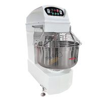 Amasadora De Pan 50 Kg Plancher Horizontal Farine Pétrin Impastatrice A Spirale Pizza Commercial Dough Mixer
