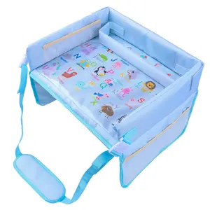 Car Seat Lap Kids Travel Tray for Toddler Kids Essential Accessories
