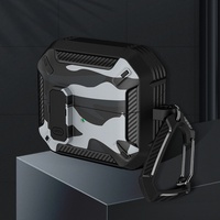 Étui pour écouteurs Novelsub TPU & PC camouflage tout-en-un anti-chute, étanche, écologique pour Buds 3 3 Pro (6 couleurs)