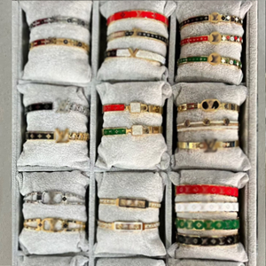 Bracelet en <span class=keywords><strong>acier</strong></span> <span class=keywords><strong>inoxydable</strong></span> plaqué or 18 carats à la mode, bracelet de <span class=keywords><strong>marque</strong></span> célèbre, double G CC L, <span class=keywords><strong>bijoux</strong></span> - Product Image 1
