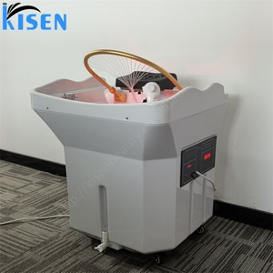 Kisen Nouvelle Tendance 2025 Bac de Lavage et de Massage Multifonctionnel Séparé pour Soins Capillaires en Salon de Beauté - Product Image 1
