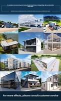 Maisons modulaires de luxe à prix abordable, maisons préfabriquées en conteneurs, maisons préfabriquées en kit
