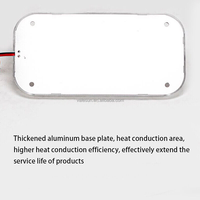 Lampe de lecture universelle à 48 led pour voiture, plafonnier d'intérieur pour camping-car, bateau, remorque, nouvel arrivage
