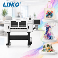 Mesin Cetak Digital LINKO High-Speed A1 DTF Printer untuk Film Hewan Peliharaan, Kaos, dan Tekstil Impresora DTF Printer A1