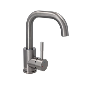 Mitigeur de lavabo de luxe en acier inoxydable à levier unique, nouveau modèle à prix réduit pour salle de bain 20NV5003290 - Product Image 6