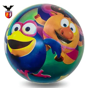 Hochwertige Voll druck PVC Bounce Kinder bälle Mini Spielzeug bälle