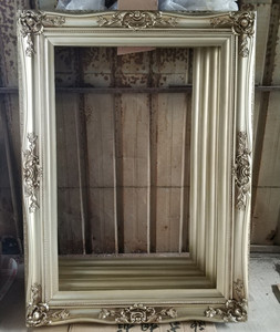 맞춤형 화려한 골동품 대형 금박 골동품 예술 캔버스 나무 그림 액자 - Product Image 2